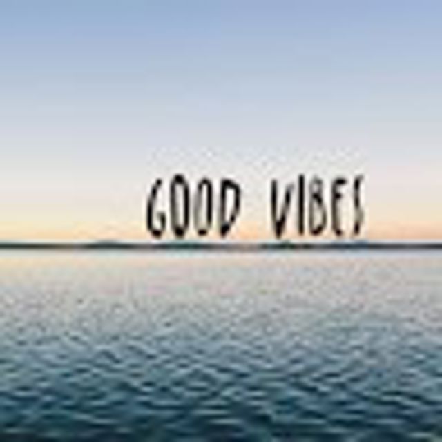 good vibes ocean